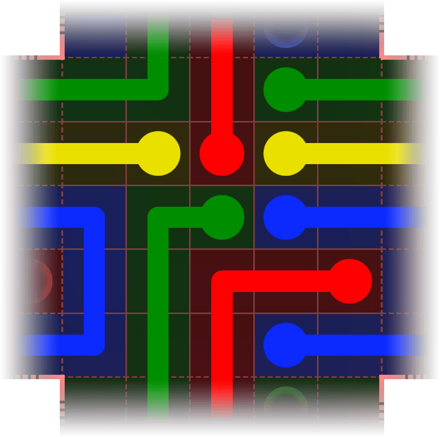 Flow Free Warps 3376 Solution
