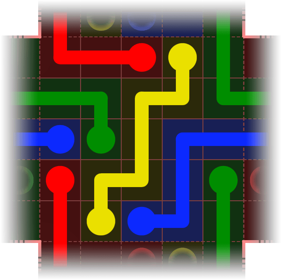 Flow Free Warps 3386 Solution