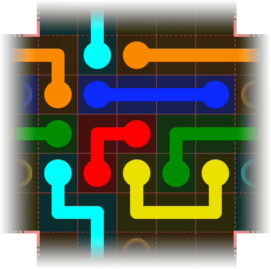 Flow Free Warps 3387 Solution