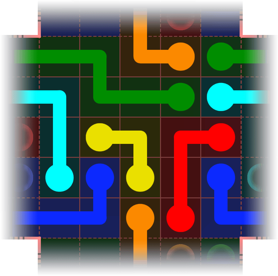 Flow Free Warps 3389 Solution