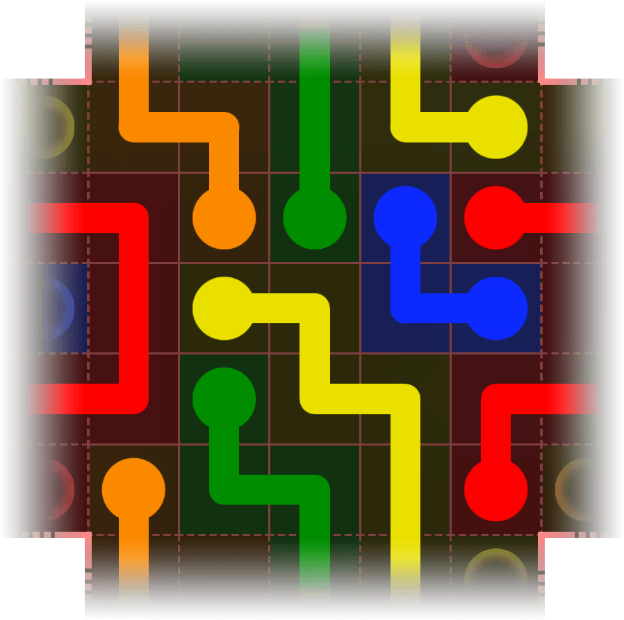 Flow Free Warps 3400 Solution