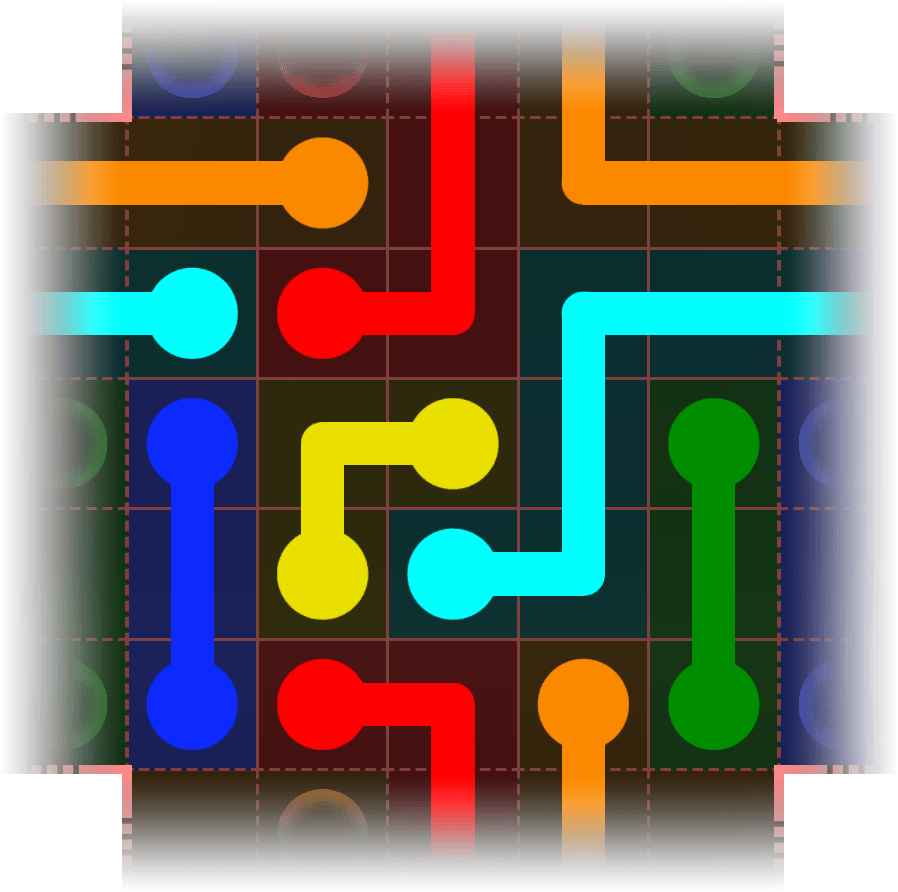 Flow Free Warps 3409 Solution