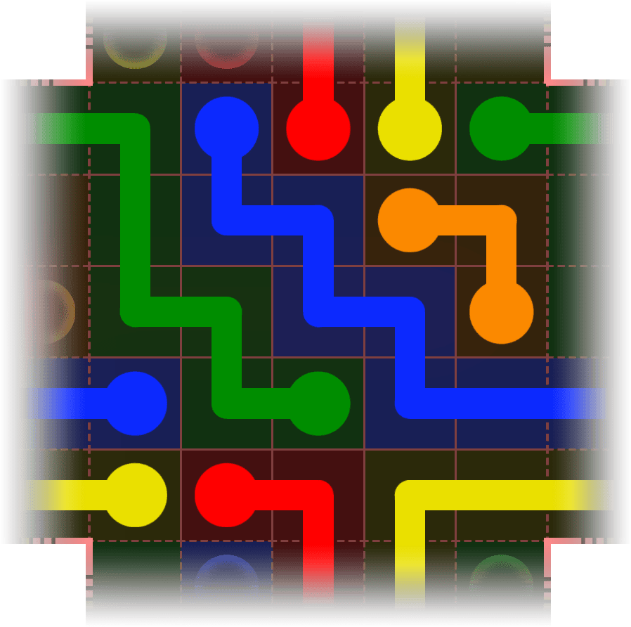 Flow Free Warps 3414 Solution