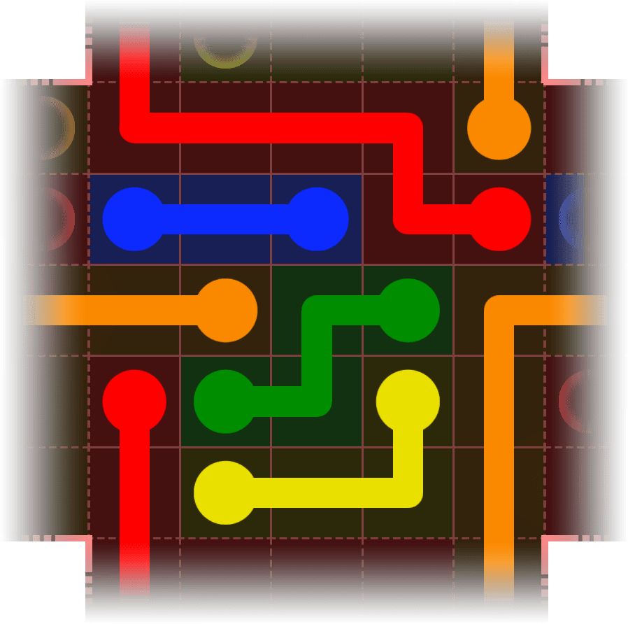 Flow Free Warps 3415 Solution