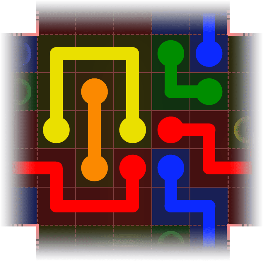 Flow Free Warps 3416 Solution