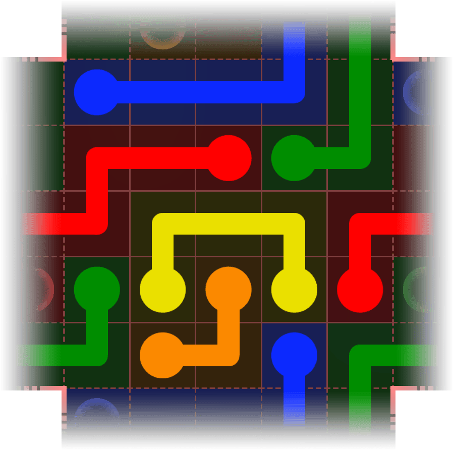 Flow Free Warps 3391 Solution