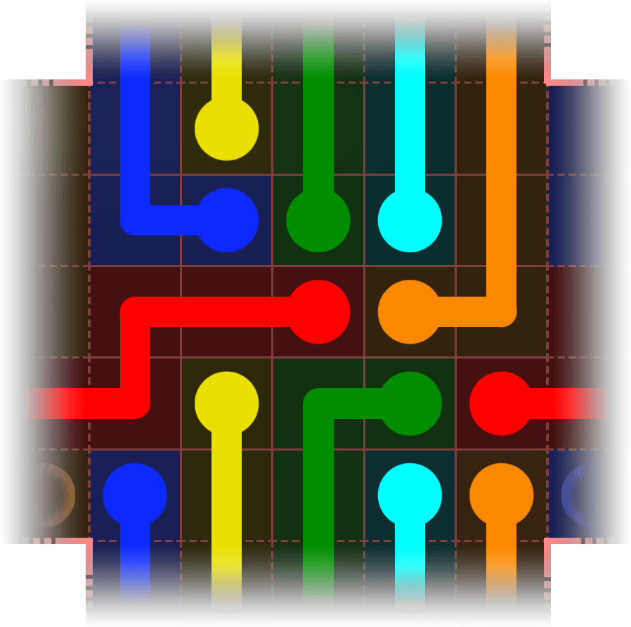 Flow Free Warps 3395 Solution