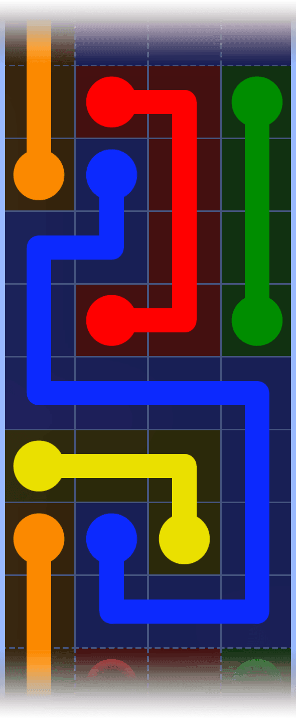 Flow Free Warps 1219 Solution