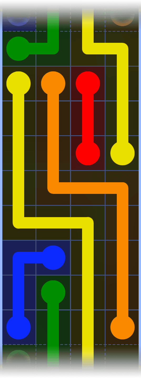 Flow Free Warps 1223 Solution