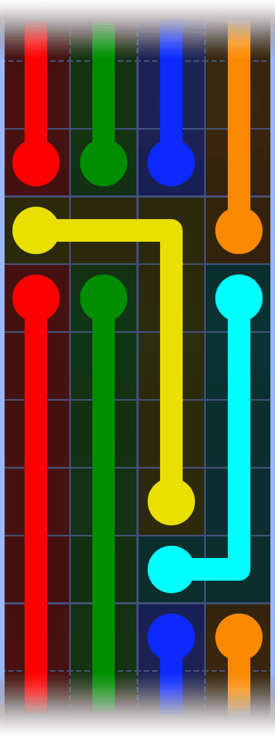 Flow Free Warps 1224 Solution