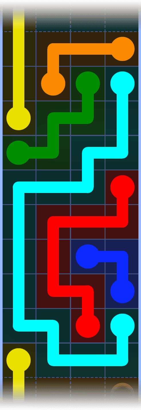 Flow Free Warps 1226 Solution