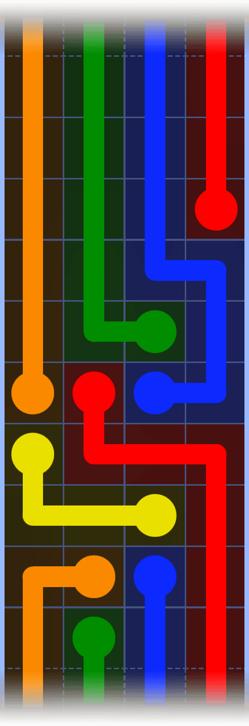 Flow Free Warps 1229 Solution