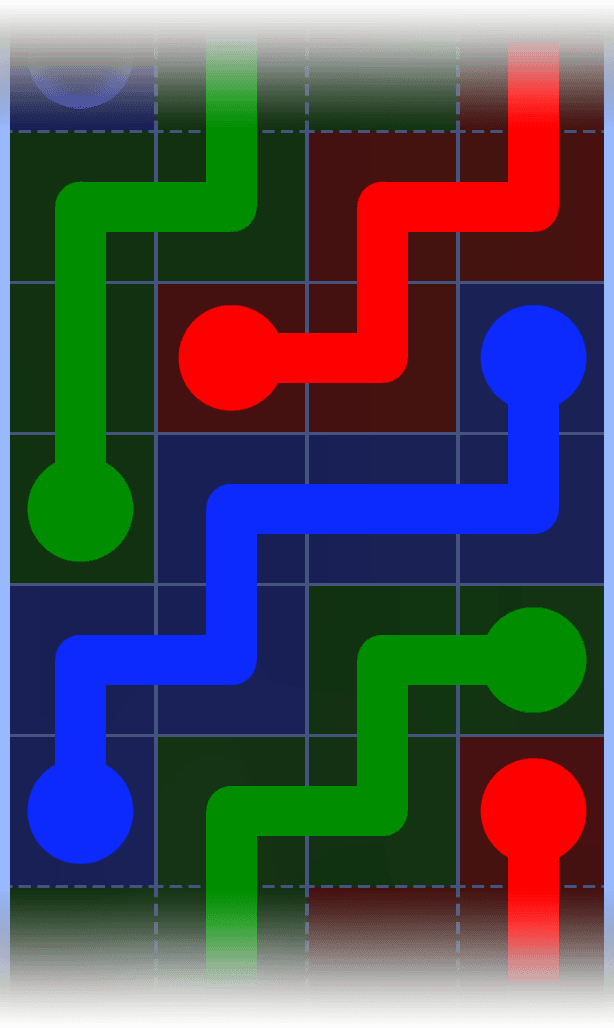 Flow Free Warps 1204 Solution