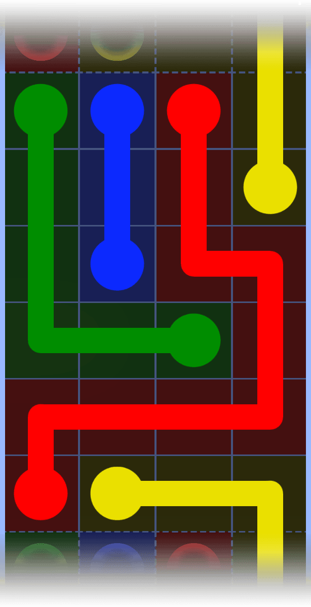 Flow Free Warps 1208 Solution