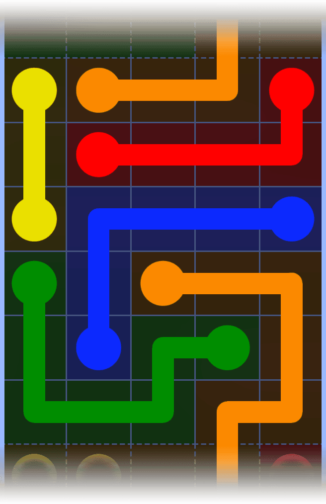 Flow Free Warps 1233 Solution