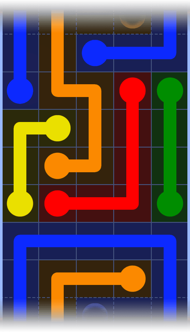 Flow Free Warps 1239 Solution