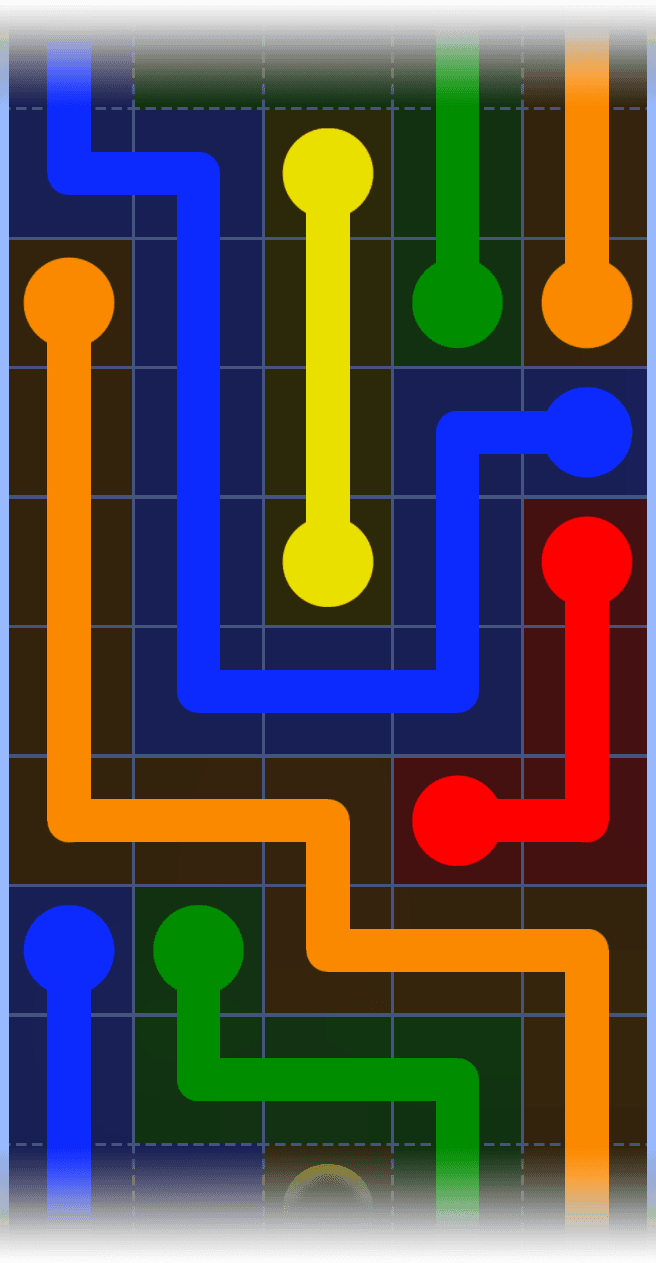Flow Free Warps 1242 Solution