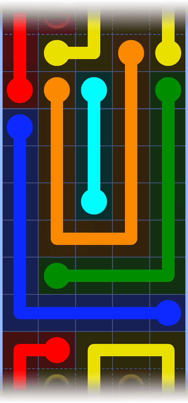 Flow Free Warps 1247 Solution