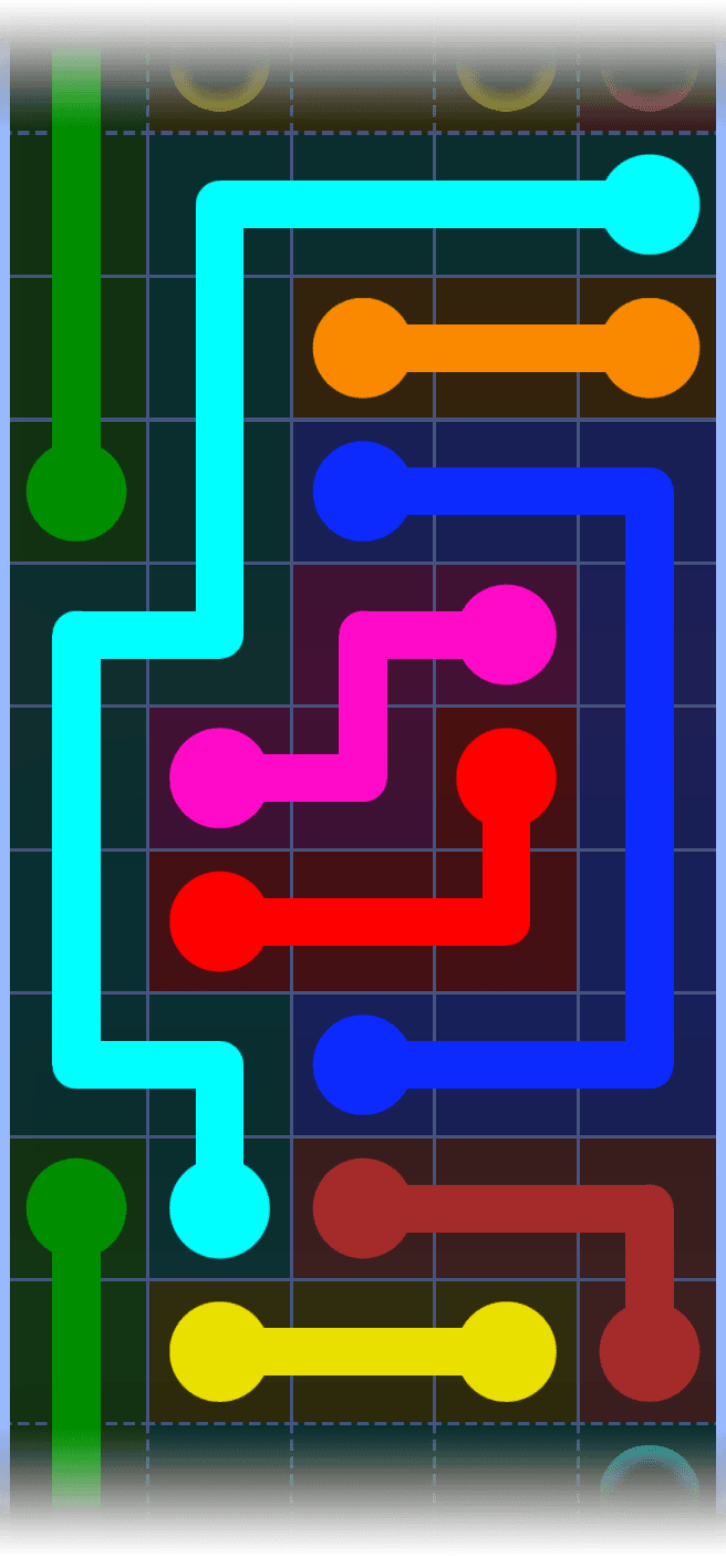 Flow Free Warps 1250 Solution