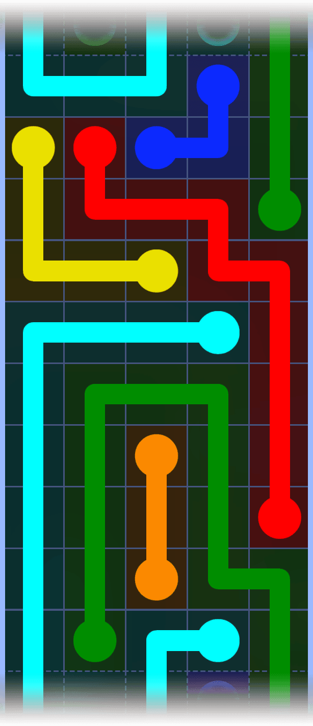 Flow Free Warps 1251 Solution