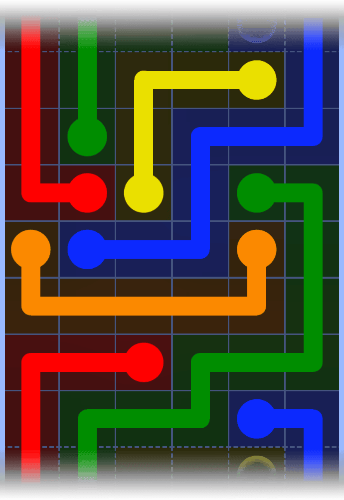 Flow Free Warps 1265 Solution