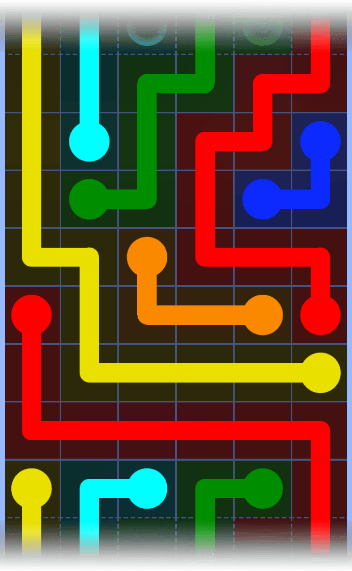 Flow Free Warps 1269 Solution