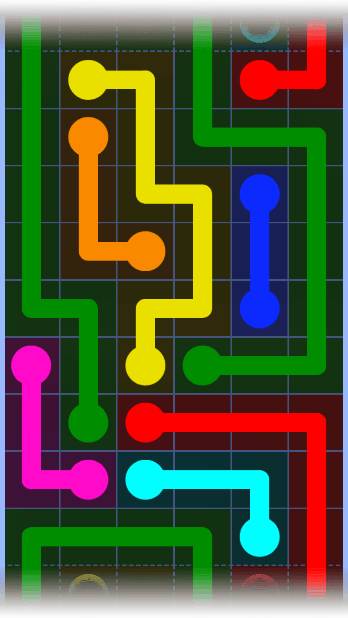 Flow Free Warps 1271 Solution