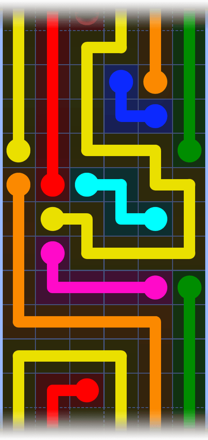 Flow Free Warps 1285 Solution