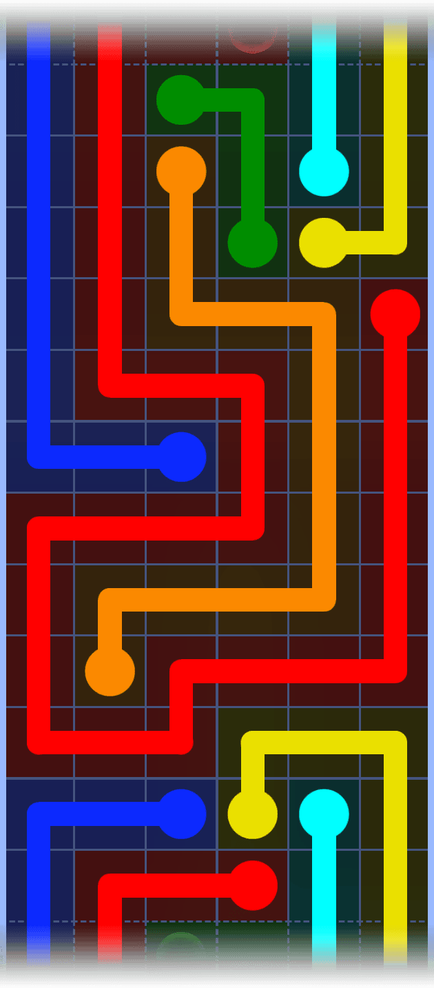 Flow Free Warps 1290 Solution