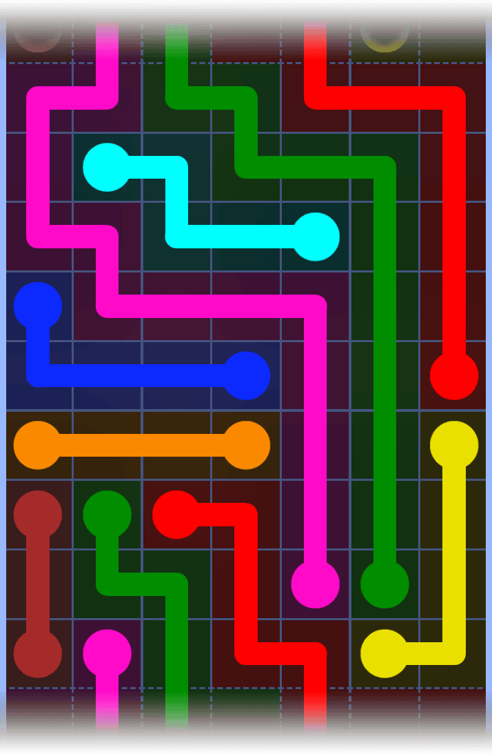 Flow Free Warps 1300 Solution