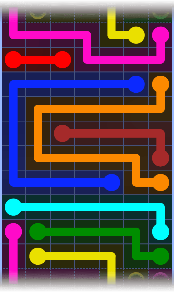 Flow Free Warps 1304 Solution