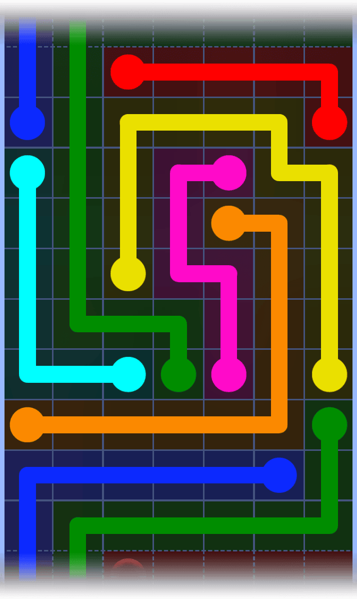 Flow Free Warps 1305 Solution