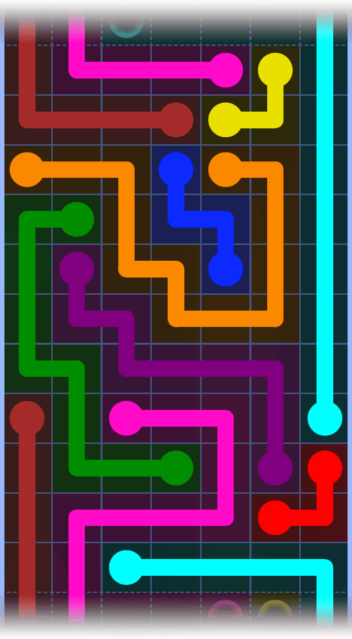 Flow Free Warps 1306 Solution