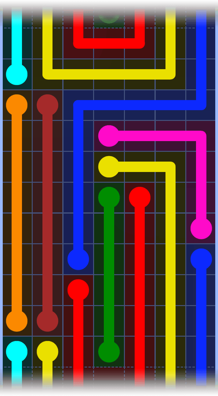 Flow Free Warps 1310 Solution