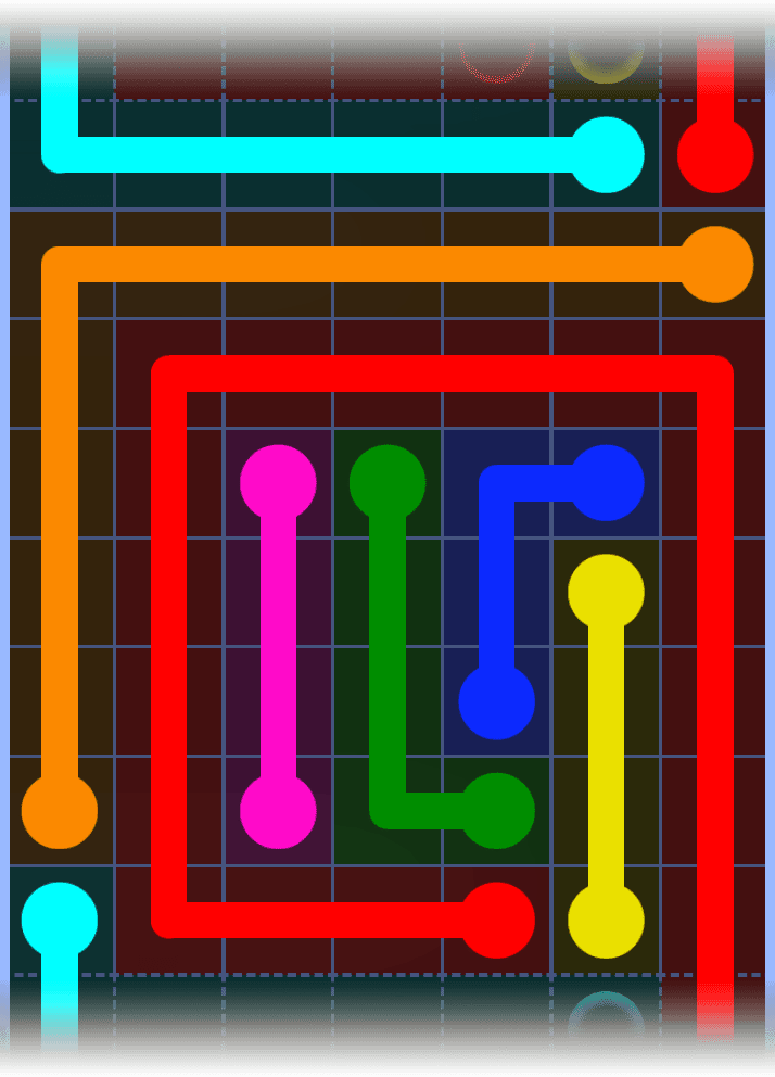 Flow Free Warps 1294 Solution