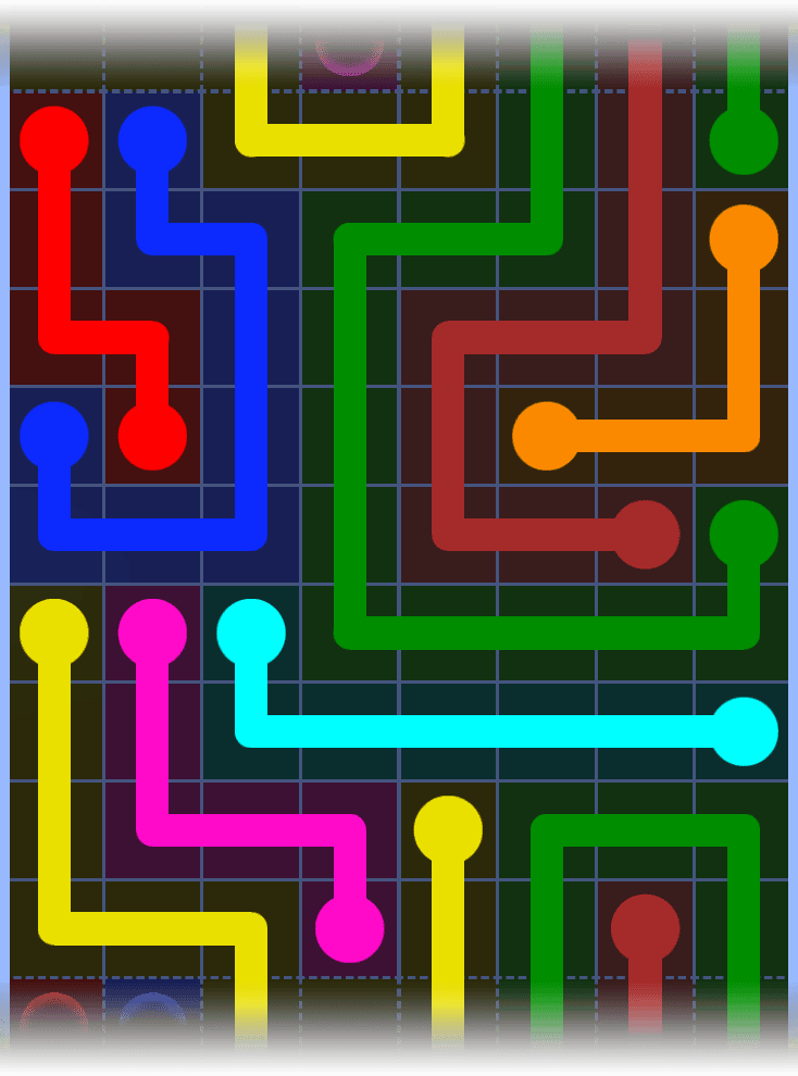 Flow Free Warps 1325 Solution