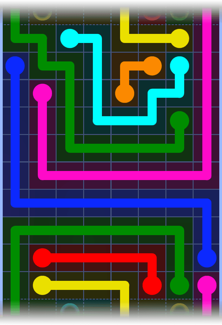 Flow Free Warps 1330 Solution