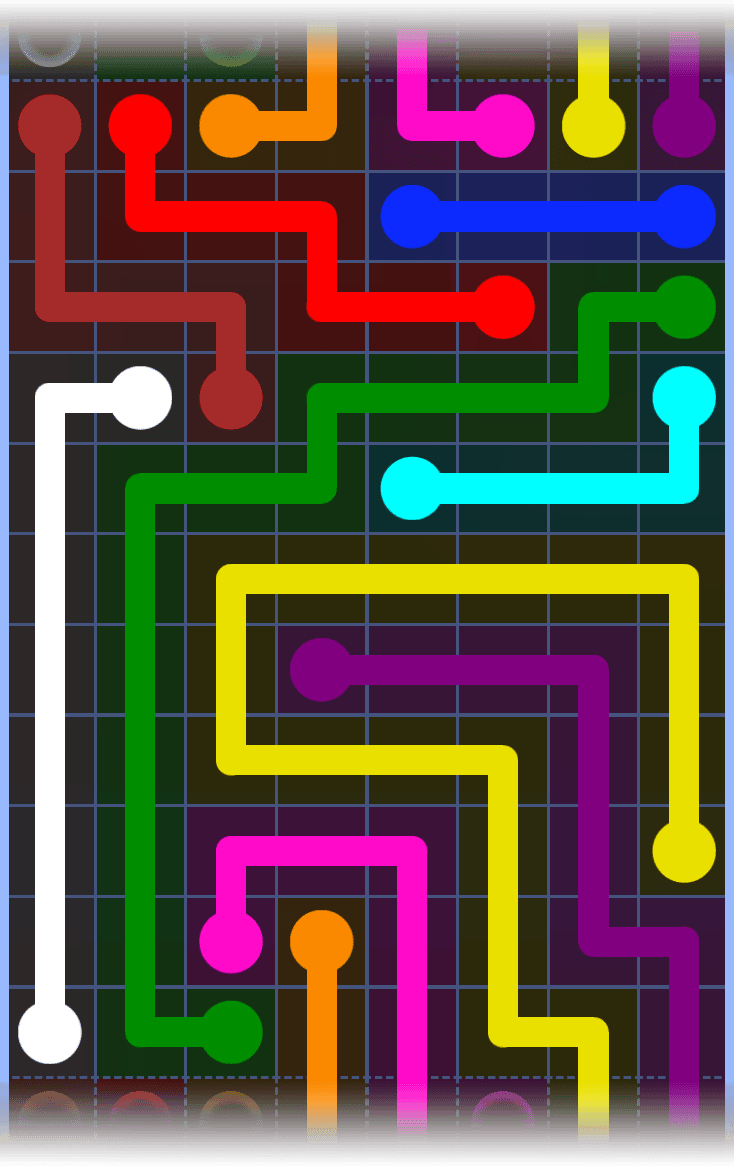 Flow Free Warps 1334 Solution