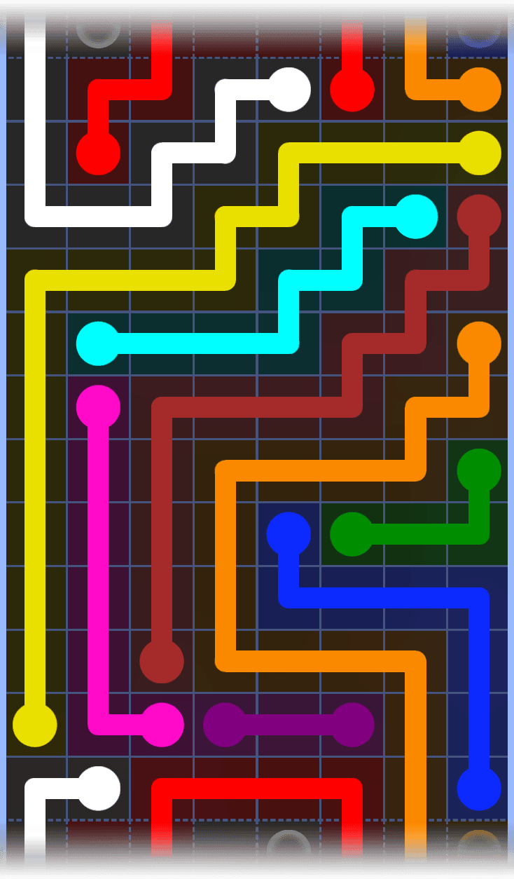 Flow Free Warps 1337 Solution