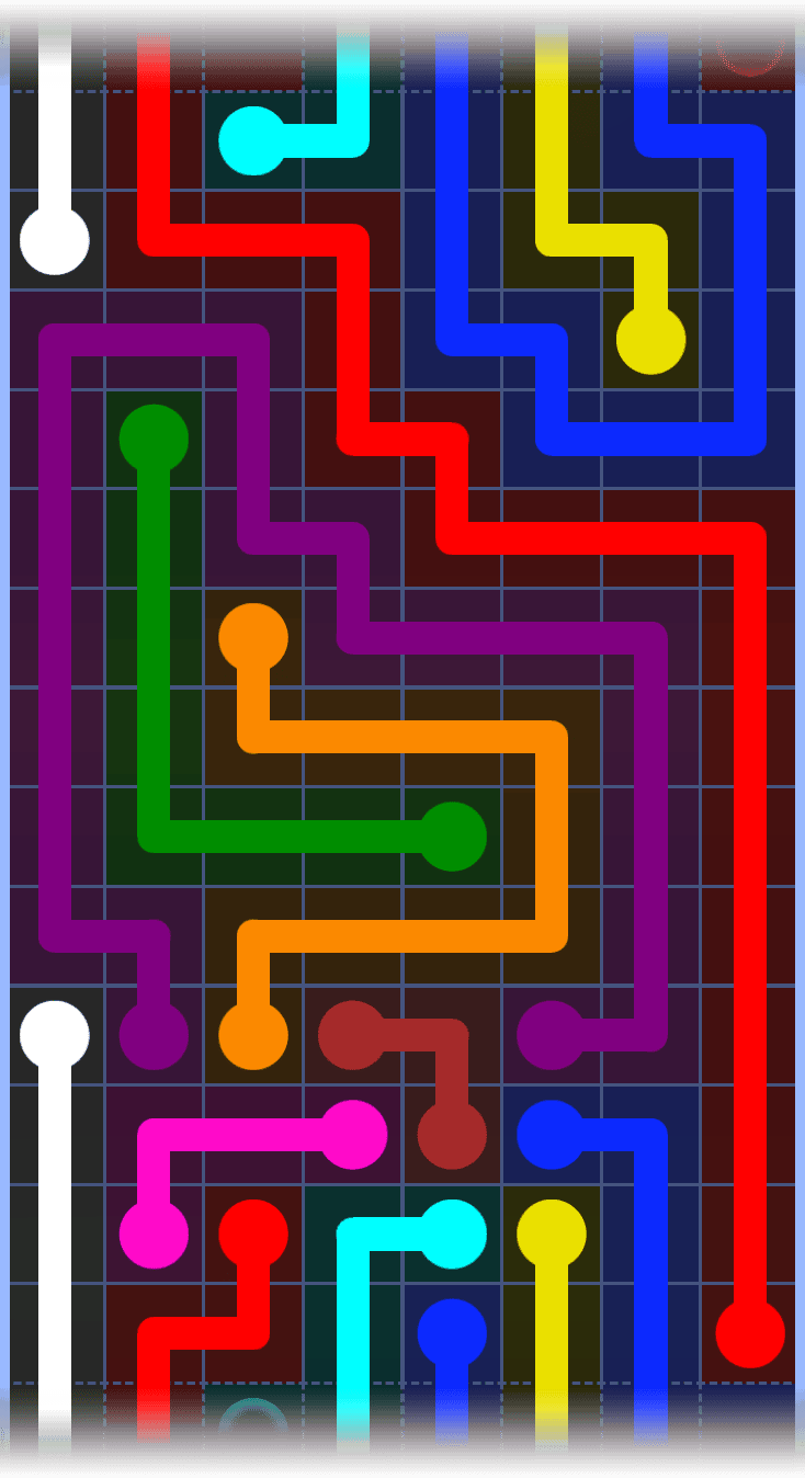 Flow Free Warps 1342 Solution