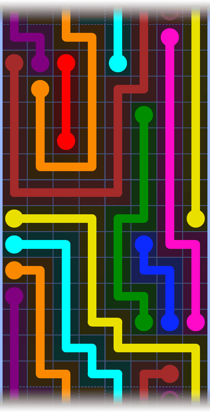Flow Free Warps 1346 Solution