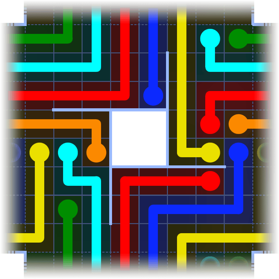 Flow Free Warps 1061 Solution