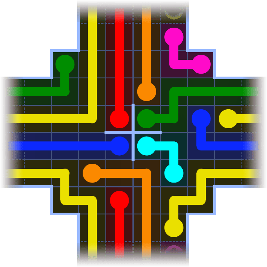 Flow Free Warps 1069 Solution