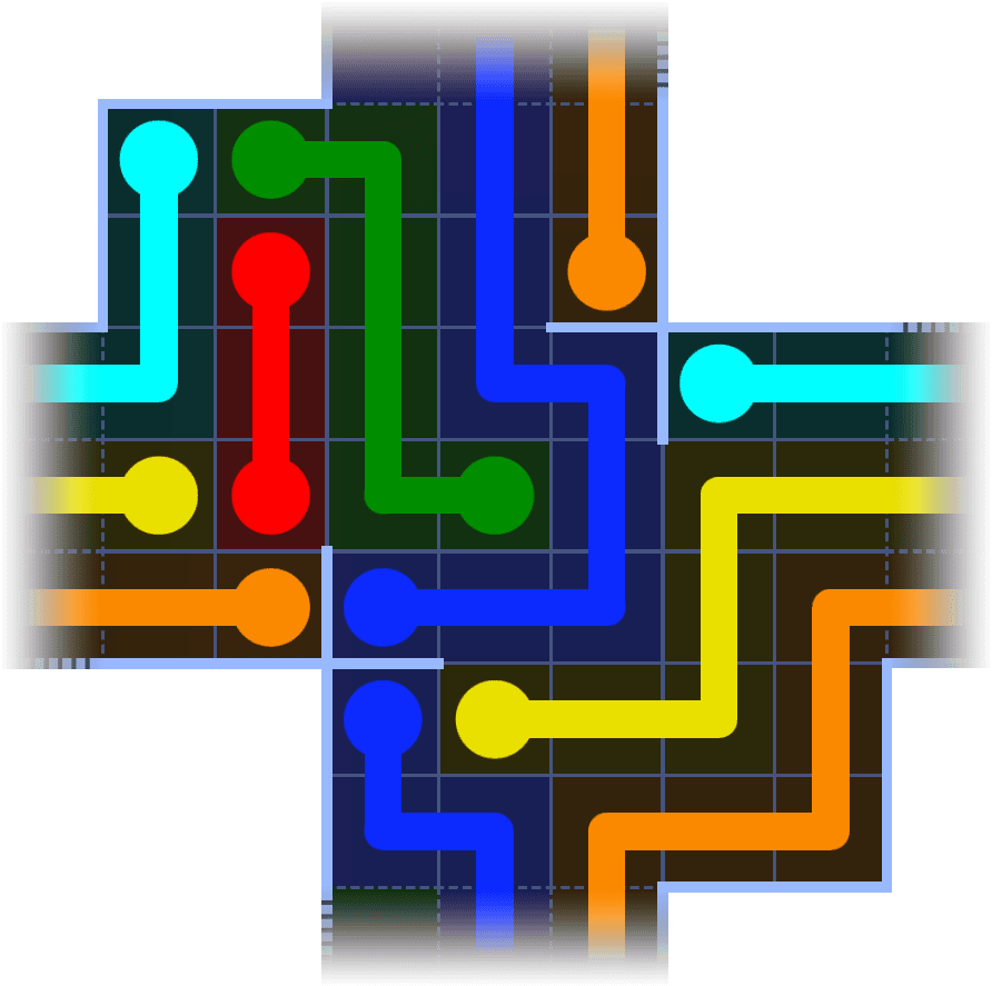 Flow Free Warps 1059 Solution