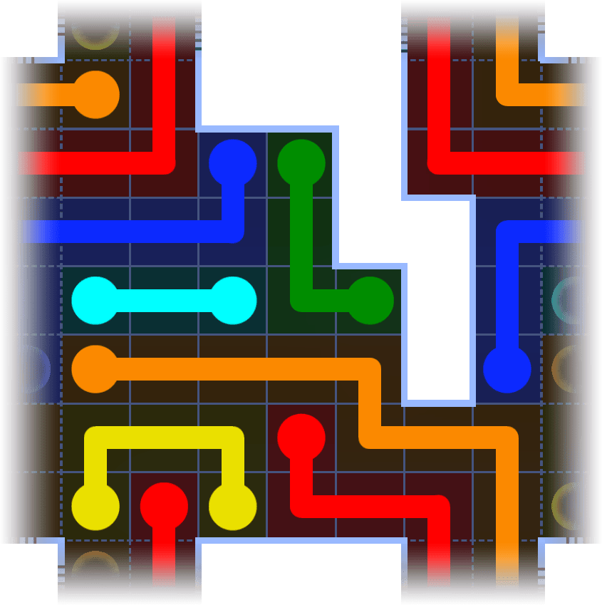 Flow Free Warps 1114 Solution
