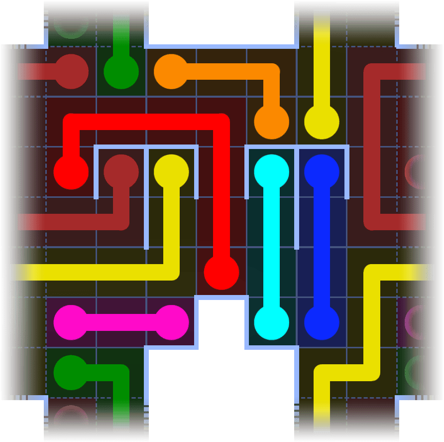 Flow Free Warps 1117 Solution