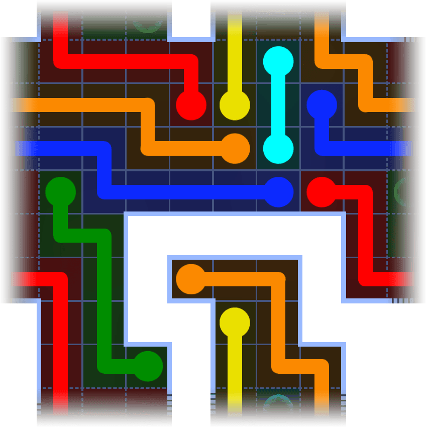 Flow Free Warps 1123 Solution