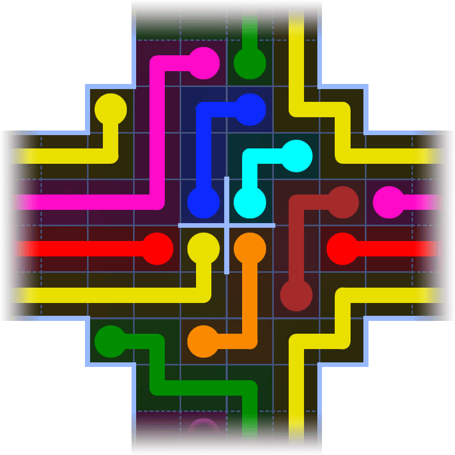 Flow Free Warps 1129 Solution