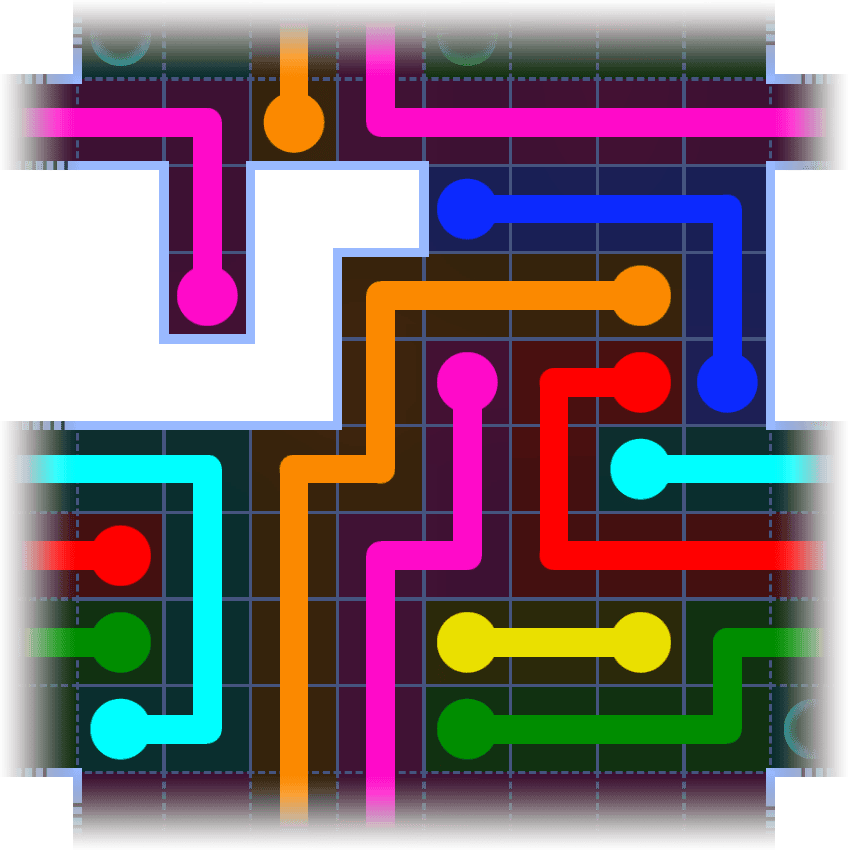 Flow Free Warps 1153 Solution