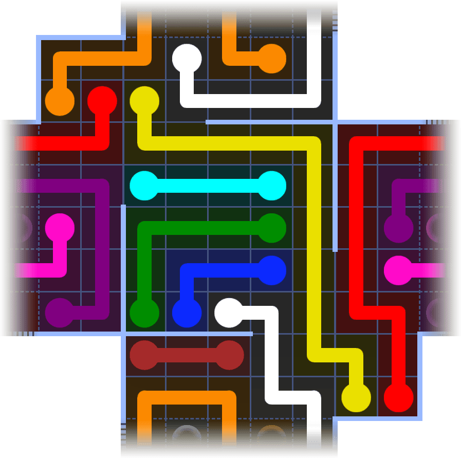 Flow Free Warps 1169 Solution